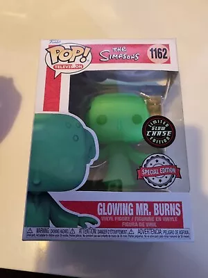 Buy Funko Pop! The Simpsons Special Edition GITD Chase Glowing Mr. Burns #1162 New • 32.99£
