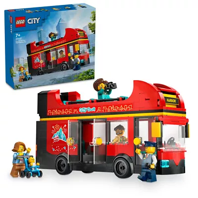 Buy LEGO City 60407 Red Double-Decker Sightseeing Bus Age 7+ 384pcs • 25.95£