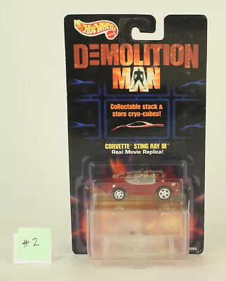 Buy Hot Wheels Demolition Man Corvette Sting Ray III   B9 #2 • 11.31£