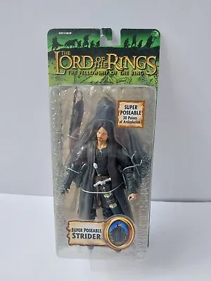 Buy The Lord Of The Rings The Fellowship Of The Ring Super Poseable Strider Figure • 7.99£