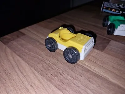 Buy Vintage Fisher Price Little People Play Family Small Yellow Plastic Car  • 7.19£