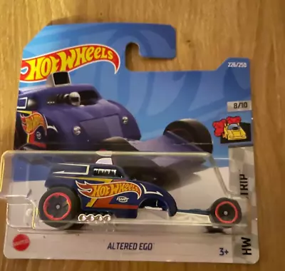 Buy HOT WHEELS 2022 226/250 ALTERED EGO DRAG CAR DRAG STRIP 8/10 HCW45 Combined Post • 2.50£