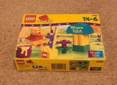 Buy Lego Duplo 2981 Pooh's House Playset 1999 Winnie The Pooh Box Open • 12.99£