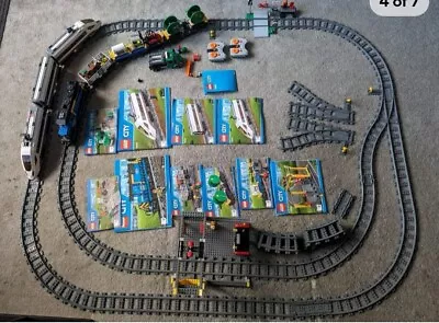 Buy Lego City High Speed Passenger Train & Lego City Cargo Train - 60051 & 60052 • 230£