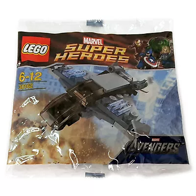 Buy 🖤Lego Marvel Super Heroes Quinjet (30162) - New In Sealed Polybag • 4.99£