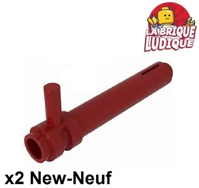 Buy LEGO 2x Cylinder Cylinder 1x5 1/2 Handle Verin Spear Dark Red/Dark Red 87617 • 1.28£