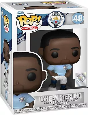 Buy Funko POP! Football: Manchester City - Raheem Sterling - Manchester City FC - Co • 8.99£