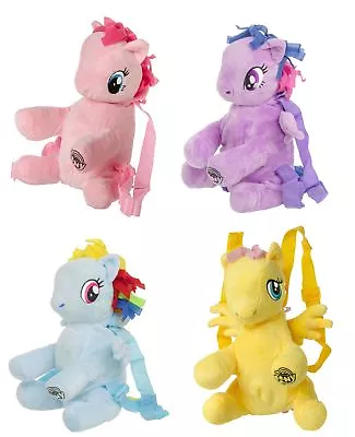 Buy My Little Pony 3D Super Soft Plush Backpacks 4 Different Designs For Children • 17.99£