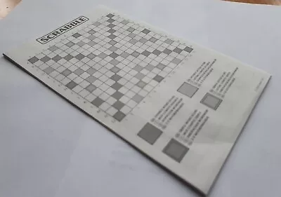 Buy 8 X  Scrabble Score Sheets Notes Pad Replacement Spare Parts Mattel 2003 • 2.49£