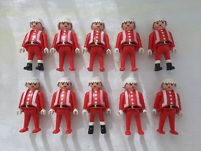 Buy Playmobil Santas, Christmas Lot Of 10 - ON SALE   • 2.99£