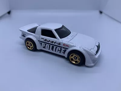 Buy Hot Wheels - Mazda RX7 RX-7 Police Car 2024 White - MINT LOOSE - 1:64 • 3.50£