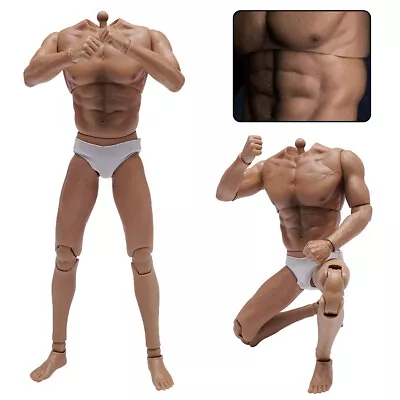 Buy WorldBox AT017 1/6 Muscular No Neck Male Body Extra Hands Durable FOR HOT TOYS • 46.63£