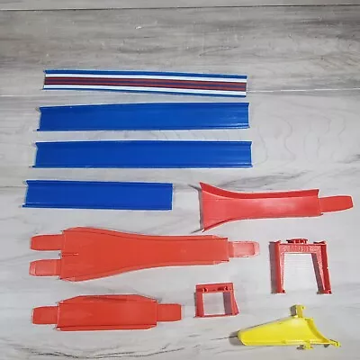 Buy HOT WHEELS Race Car Track Jump Ramp Support Lane Reducer Parts Lot 1967 1969  • 26.46£