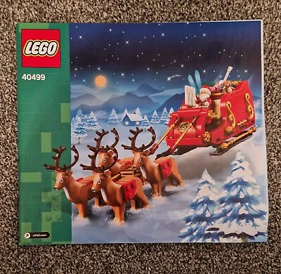 Buy Lego Santa Sleigh (40499) Instruction Manual • 2.50£