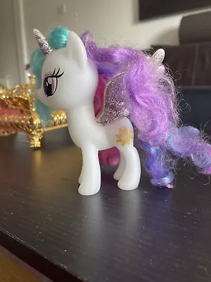 Buy My Little Pony G4 Reboot PRINCESS Celestia Pegasus Unicorn MLP Glitter Wings • 7.81£