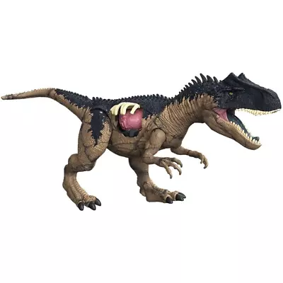 Buy Mattel Jurassic World Extreme Damage Roarin' Allosaurus Action Figure • 29.99£