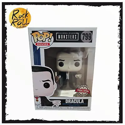 Buy Universal Monsters - Dracula Funko Pop! #799 Special Edition Condition 8.5/10 • 11.99£