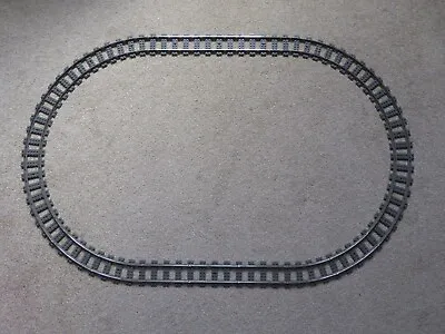 Buy Lego 9v METAL Rail Train Tracks 6 Straights 2865 16 Curve Sections 2867 VGC • 34.50£