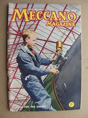 Buy 1956 MECCANO MAGAZINE July Mike Hawthorn Clyde Puffer Lockheed F104A Starfighter • 8£