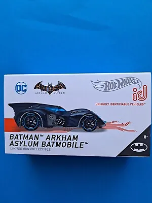 Buy Batman Arkham Asylum Batmobile ┥1:64 Hotwheels ID DC Blue Collectible • 22.63£