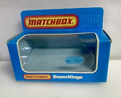 Buy Matchbox Kp 1 Superkings Ford Capri Empty Box V.good Cond. Tear In Cello See Pic • 4.99£