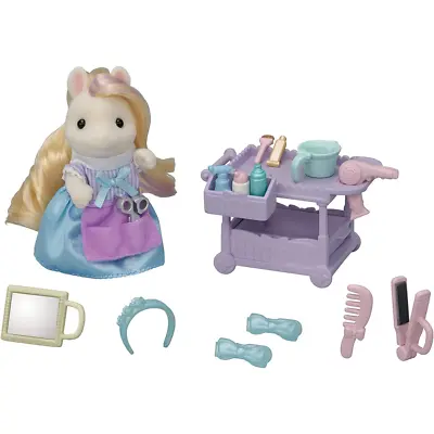 Buy Sylvanian Families Pony's Hair Stylist Set Figure And Accessories EPOCH • 24.99£