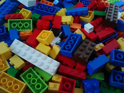 Buy LEGO BRICKS NEW 100  2x4,2x3,2x2,2x1, • 10.99£