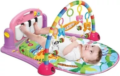 Buy MEERO LONDON 3 In 1 Baby Play Activity Mat Kick & Play Piano Gym Babies Toddlers • 18.90£