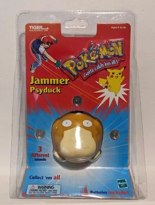 Buy Original Vintage 2000 Tiger Pokémon Jammer Psyduck Electronic Toy Boxed Sealed • 29.99£