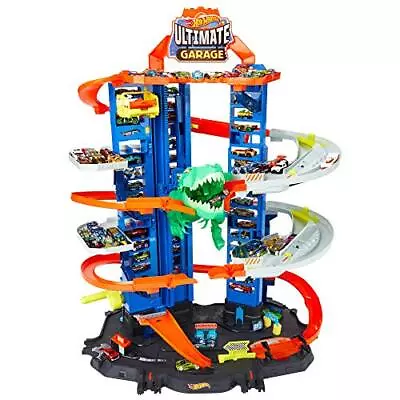 Buy Hot Wheels City Ultimate Garage Playset With Multi-Level Racetrack, 91 Cm Tall • 98.99£
