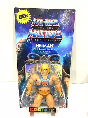 Buy In Stock Masters Of The Universe Origins Cartoon Filmation He Man Figure Mint • 49.99£