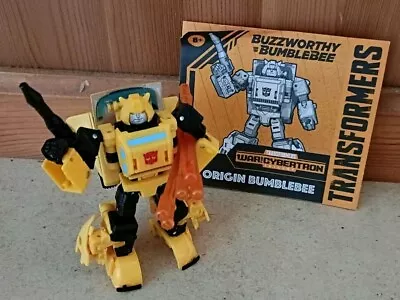 Buy Transformers Buzzworthy Bumblebee Origins Bumblebee • 14.99£