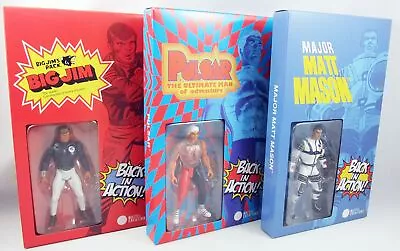 Buy Mattel Creations - Back In Action! : Big Jim, Pulsar, Major Matt Mason - Set Of  • 122.48£