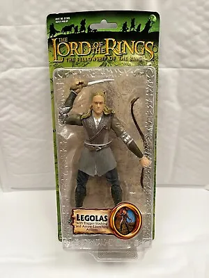 Buy Bnib Lord Of The Rings Legolas Dagger Slashing Toy Biz Action Figure Fellowship • 16.99£