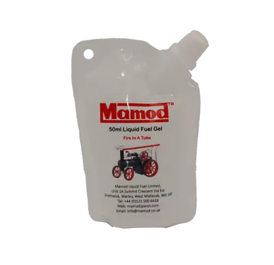 Buy Safe, Non-Toxic, Gel Fuel For Use In Mamod Or Wilesco Steam Engines - 50ml Pouch • 3.50£