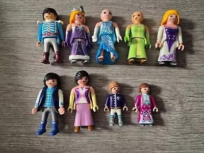Buy Playmobil Prince, Princesses, King & Queen Figures Bundle X 9 • 10£
