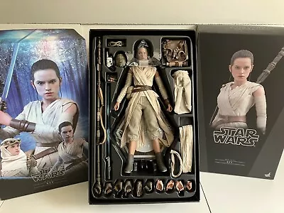 Buy 1/6 Hot Toys Star Wars Rey (tfa) Mms336 Action Figure 100% Complete Boxed • 100£