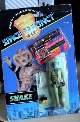 Buy Gerry Anderson Space Precinct  Snake With Weapon Mip 1994 • 14.99£