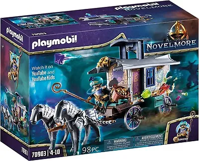 Buy Playmobil Novelmore 70903 Violet Vale - Merchant Carriage New Boxed • 15£