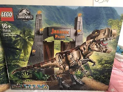 Buy 🦖LEGO Jurassic World Jurassic Park: T. Rex Rampage 75936 Brand New & Sealed🦖 • 249.85£