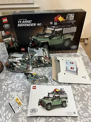 Buy LEGO Icons: Land Rover Classic Defender 90 (10317) With Box And Instructions  • 170£