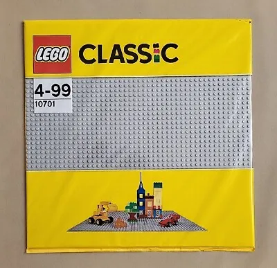 Buy 10701 LEGO CLASSIC Grey Baseplate Size 38x38cm ~ Building Base Plate 48x48 Studs • 14.50£