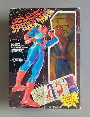 Buy NEW BOX Spider-Man Remco France Ceji Arbois 1979 MIB Vintage No Popy Mego • 308.03£