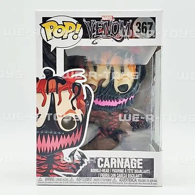 Buy Marvel Venom Carnage Funko Pop! Toy Bobble-Head No. 367 NEW • 10.54£