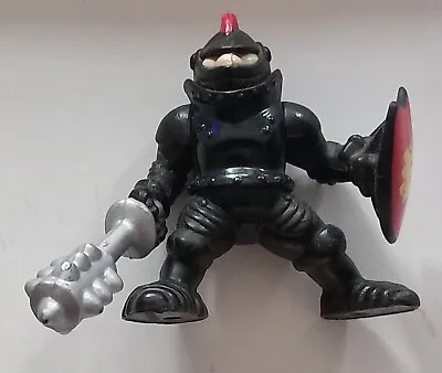 Buy Vintage (1994) Black Knight Of Cannon 3” Action Figure Fisher Price Toy • 7.70£