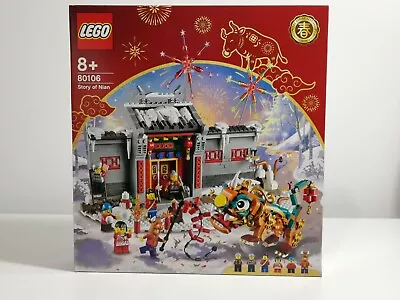 Buy LEGO 80106 Chinese New Year 2021 Story Of Nian - NEW - FREE SHIPPING • 69.99£