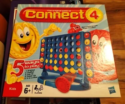 Buy Connect 4 Game Hasbro 2009 Great Family Fun 6+ Complete Nice Condition • 9.99£