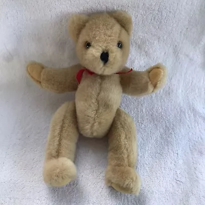 Buy Vintage 1987 TY Beige Jointed Teddy Bear 11  Plush Beanie RARE COLLECTABLE • 29.99£