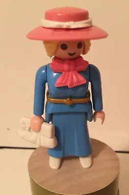 Buy Playmobil Victorian Mansion Lady In Blue/Pink • 6£