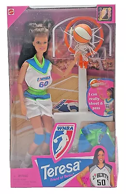 Buy 1998 WNBA Basketball Teresa Friend Of Barbie Doll / Mattel 20350, NrfB • 39.04£